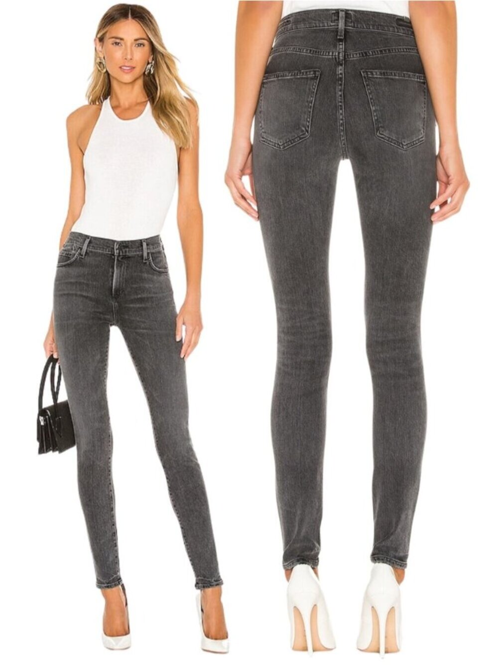 CITIZENS OF HUMANITY Rocket Mid Rise Skinny Size 29 Sonder